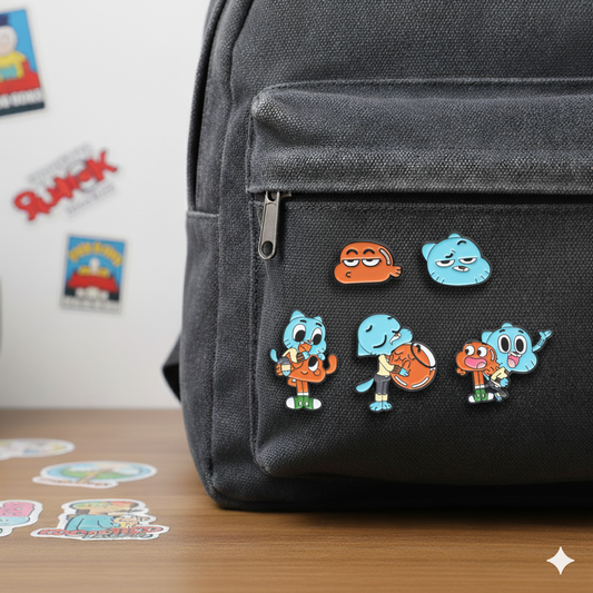 Pin Metalico | Pack 5 Gumball