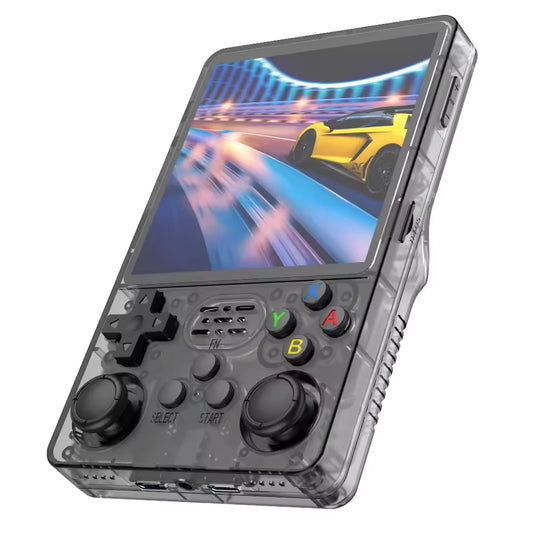 Consola Retro R36S Negra – 64GB + 15.000 Juegos
