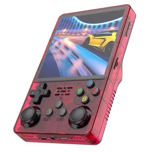 Consola Retro R36S Roja – 64GB + 15.000 Juegos