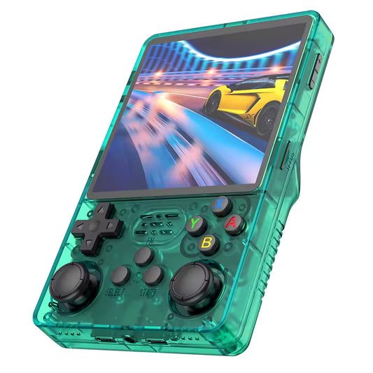 Consola Retro R36S Verde – 64GB + 15.000 Juegos