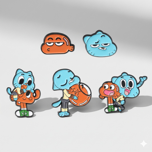 Pin Metalico | Pack 5 Gumball